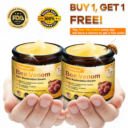 🔥 LAST DAY 80% OFF🔥 Vitalisys® Bee Venom Skin Restoration Cream