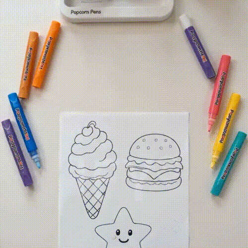 PKNEW® 3D Relief Art Pen🎨Turn Flat Drawings Into Touchable 3D Art-Food-grade safe material Safe and odorless