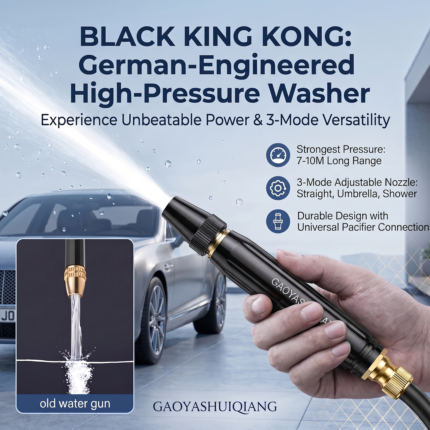 PKNEW®🌟Powerful High-Pressure Home Car Wash & Garden Sprayer🫧