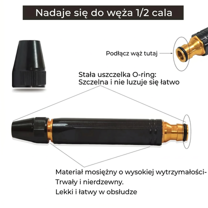 𝑷𝑲𝑵𝑬𝑾®🍈 Mocny pistolet wodny do mycia samochodu pod wysokim ciśnieniem🍈