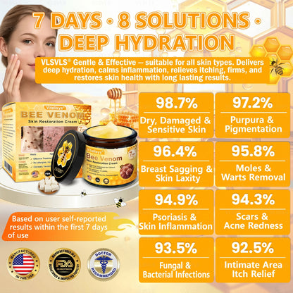 🔥 LAST DAY 80% OFF🔥 Vitalisys® Bee Venom Skin Restoration Cream