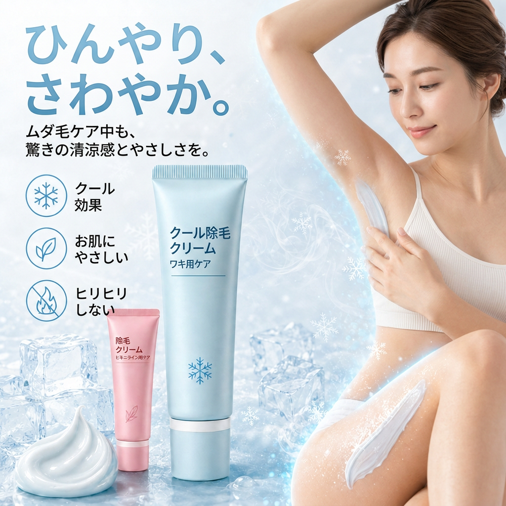 🌱痛みのない仕上がり、肌に優しい除毛クリーム 💧男女兼用