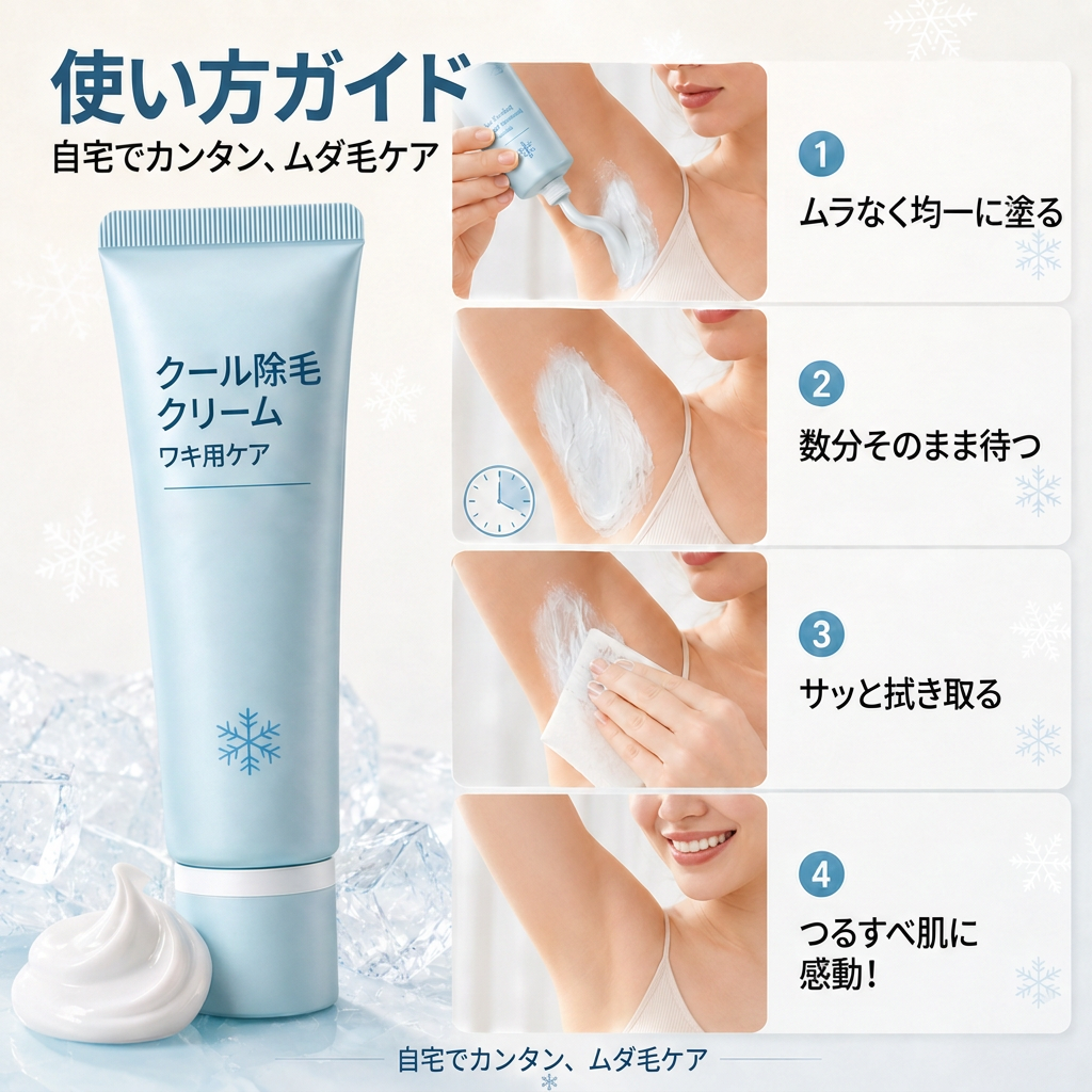 🌱痛みのない仕上がり、肌に優しい除毛クリーム 💧男女兼用