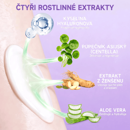 🌱Šetrný krém na bezbolestné odstranění chloupků 💧vhodný pro muže i ženy