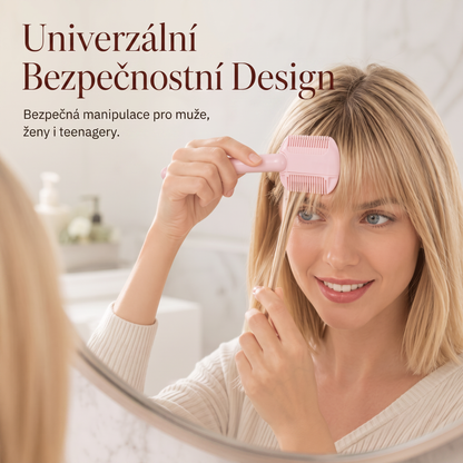 🔥🔥Vyhněte se kadeřnickým úpravám✂️ 4stupňový hřeben pro zastřihování a ředění vlasů – snadná ofina, tvarování a úprava vlasů doma 👸