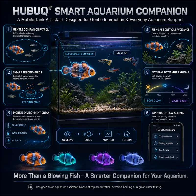 PKNEW® Interactive Light-Up Robotic Toy Fish