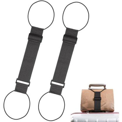 PKNEW® Multi Use Strong Adjustable Luggage Connector Straps For Suitcases  Travel Straps Secure Organize Anti Theft Straps