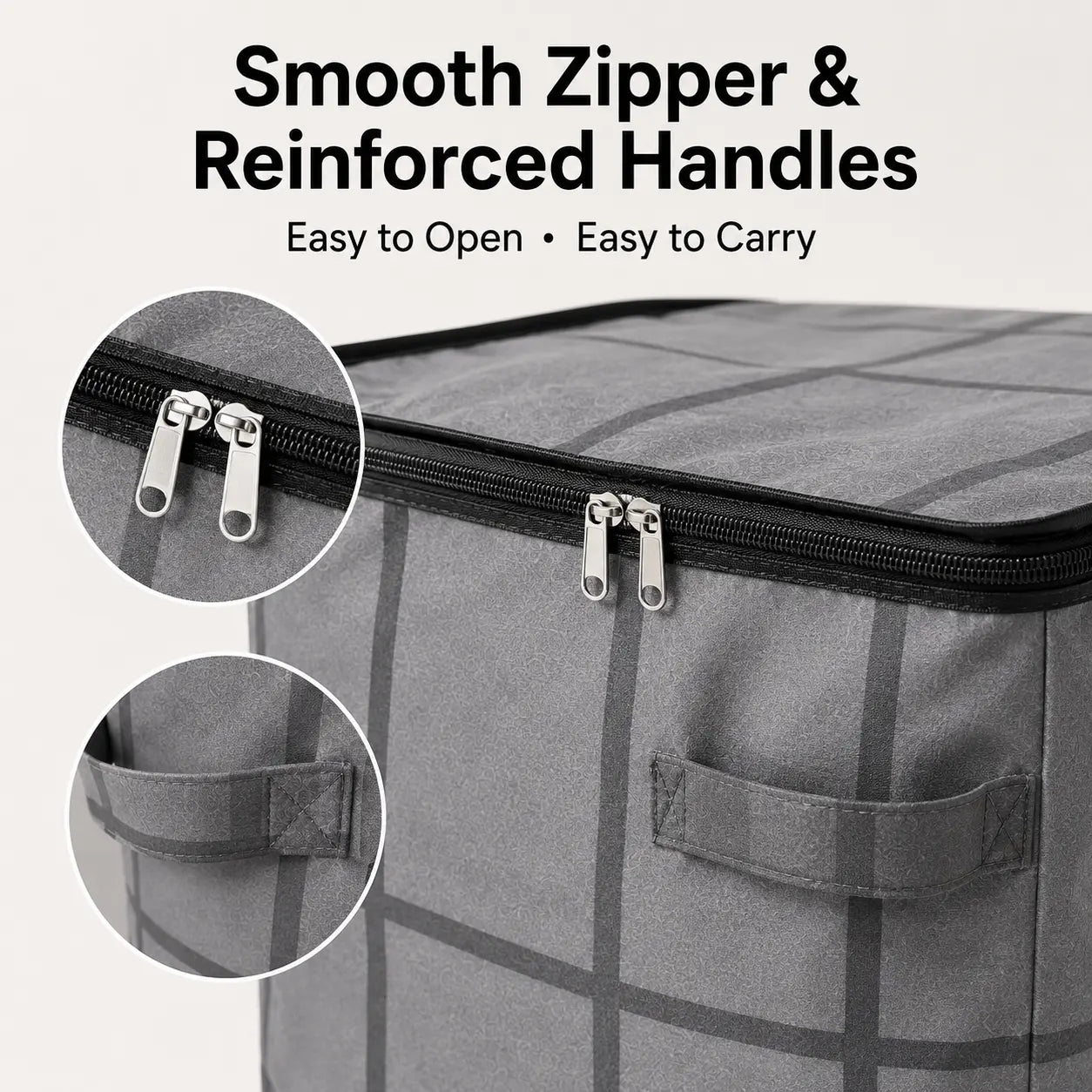 PKNEW® Extra Large Storage Bag – Keep Blankets, Clothes & Bedding Neatly Organized🛍️
