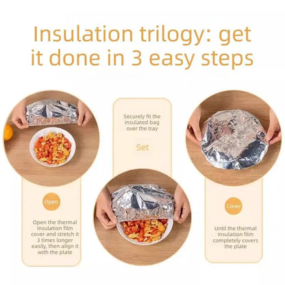 Extra 30% off on sale items🔥 80% OFF Insulated Food Covers | PKNEW® Universal Fit Covers to Keep Meals Warm, Fresh & Ready to Serve