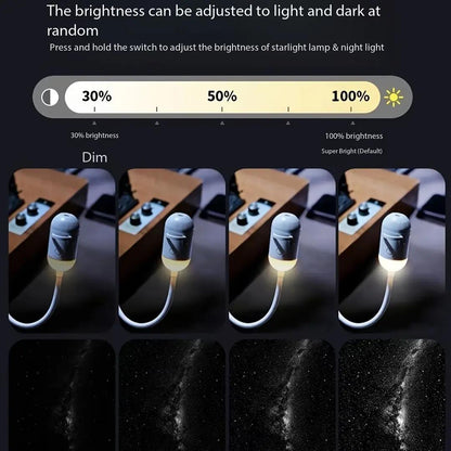 PKNEW® NEXT-GEN SMART PROJECTION HD Smart Dynamic 5D Holographic Night Light Projector💡
