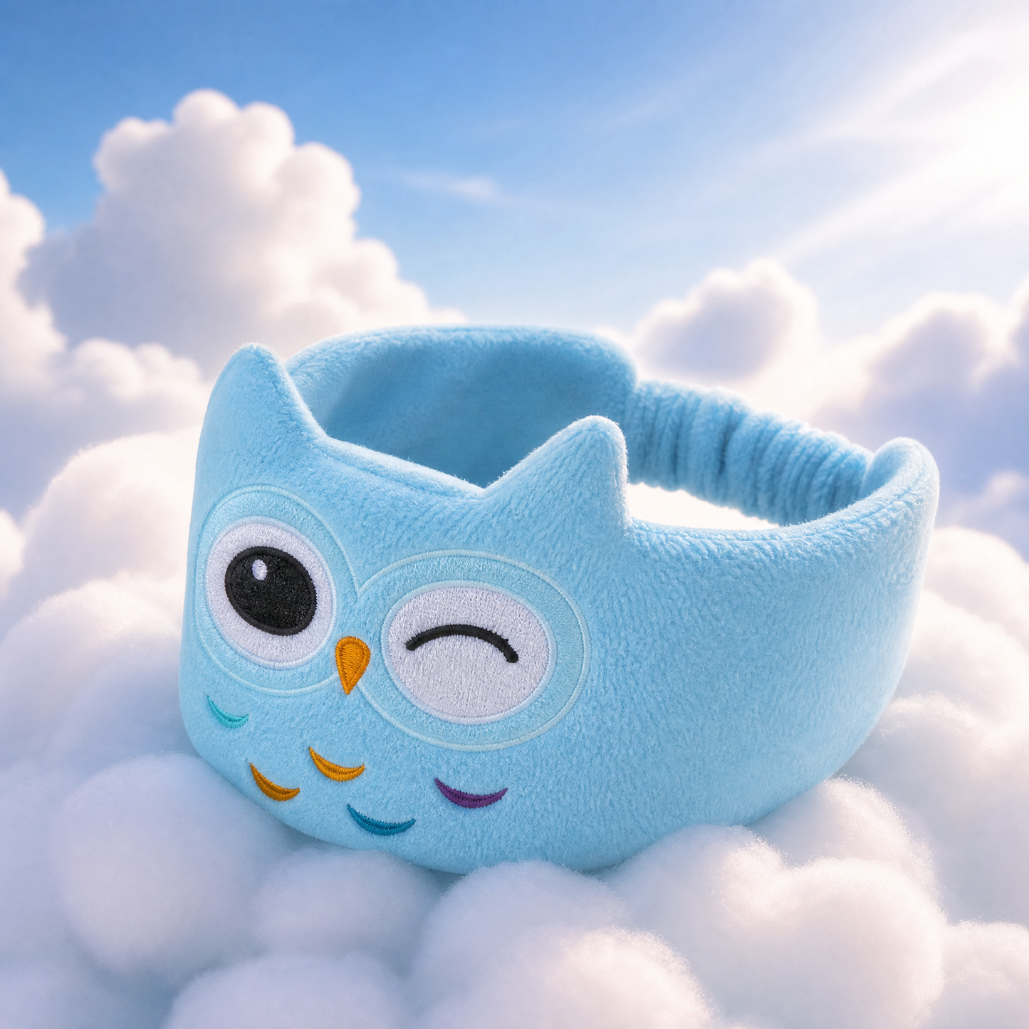 𝑩𝑳𝑼𝑬𝙎𝙃𝑶𝑻® 🧑‍👩‍🧒 Soft Bluetooth Sleep Headband For Kids, Toddlers & Adults Long Flights. Quiet Kids. Stress-Free Travel.