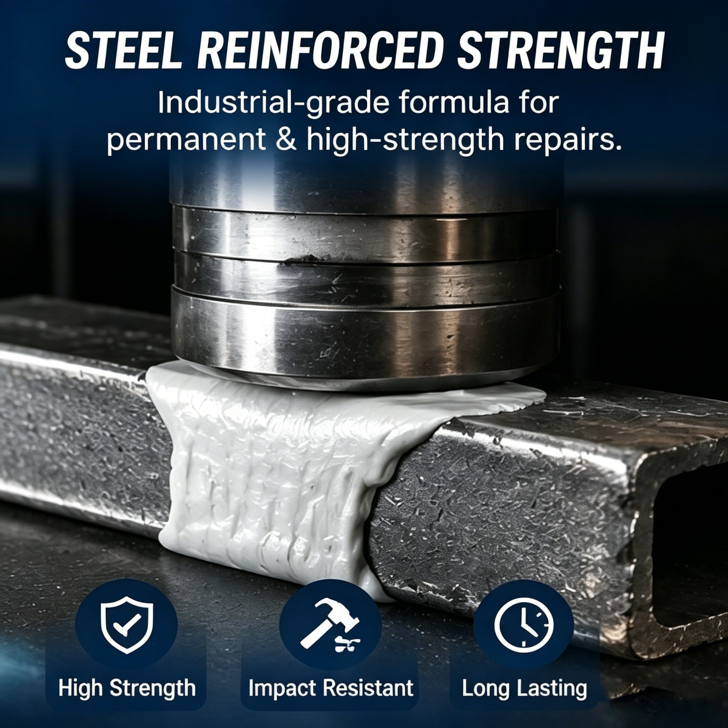 PKNEW® Steel Reinforced Epoxy Repair Putty🏠