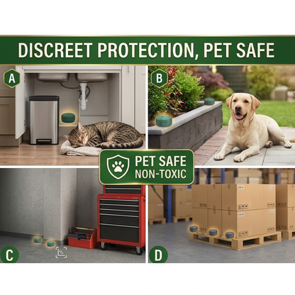 🐁Peppermint Pest Repellent Balls - Mice Rats Spiders Gone!--Safe For Pets