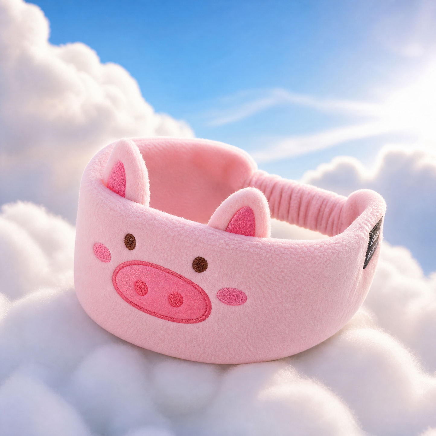 𝑩𝑳𝑼𝑬𝙎𝙃𝑶𝑻® 🧑‍👩‍🧒 Soft Bluetooth Sleep Headband For Kids, Toddlers & Adults Long Flights. Quiet Kids. Stress-Free Travel.