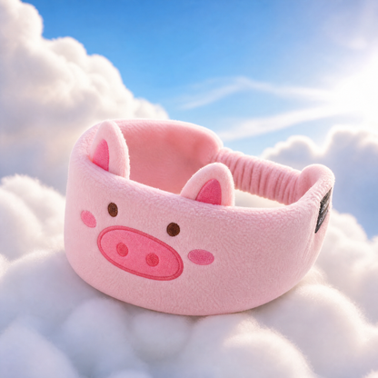 𝑩𝑳𝑼𝑬𝙎𝙃𝑶𝑻® 🧑‍👩‍🧒 Soft Bluetooth Sleep Headband For Kids, Toddlers & Adults Long Flights. Quiet Kids. Stress-Free Travel.