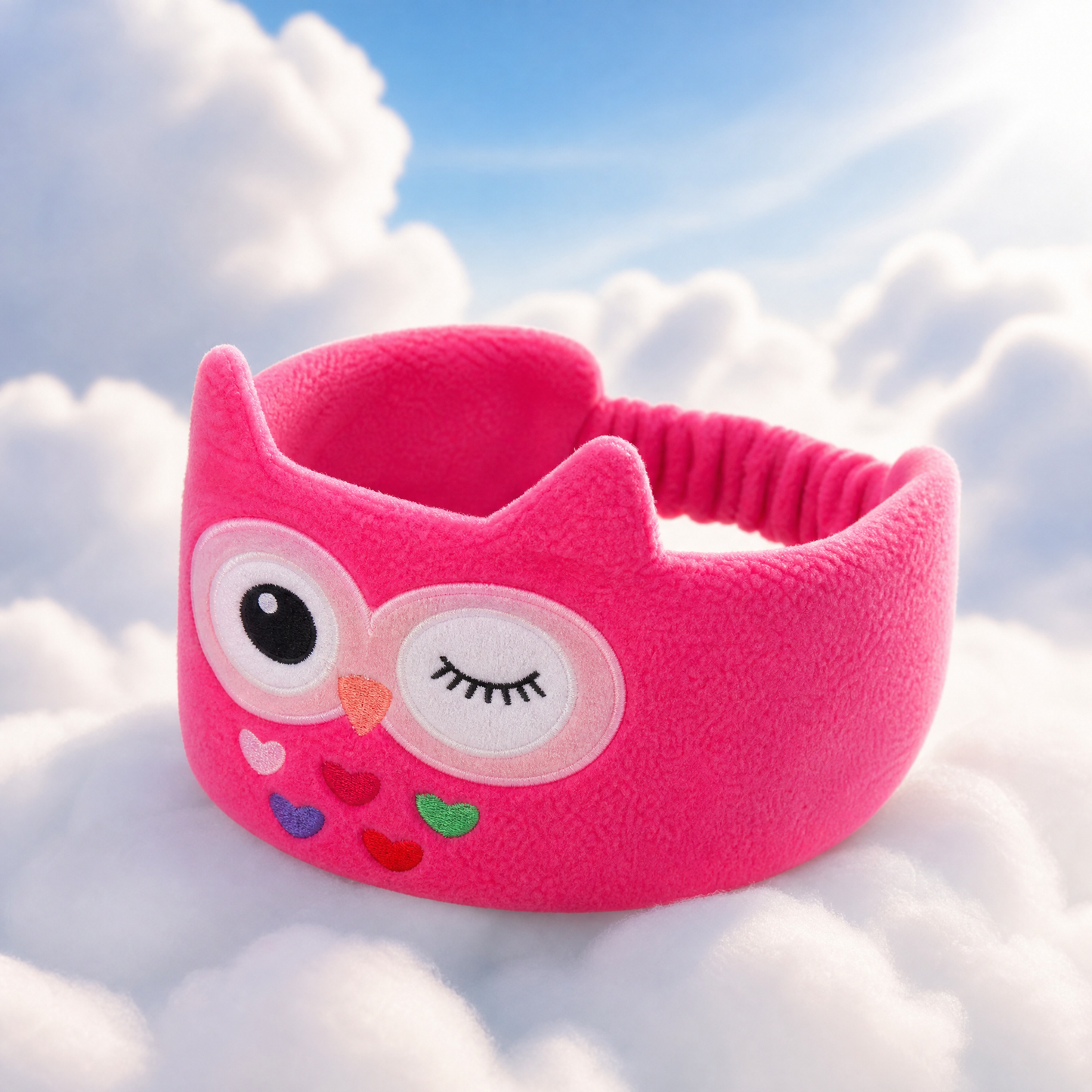 𝑩𝑳𝑼𝑬𝙎𝙃𝑶𝑻® 🧑‍👩‍🧒 Soft Bluetooth Sleep Headband For Kids, Toddlers & Adults Long Flights. Quiet Kids. Stress-Free Travel.