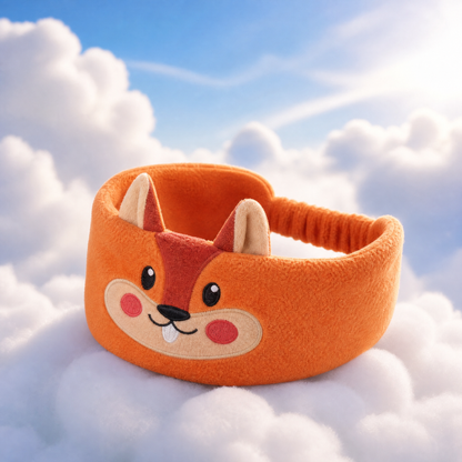 𝑩𝑳𝑼𝑬𝙎𝙃𝑶𝑻® 🧑‍👩‍🧒 Soft Bluetooth Sleep Headband For Kids, Toddlers & Adults Long Flights. Quiet Kids. Stress-Free Travel.