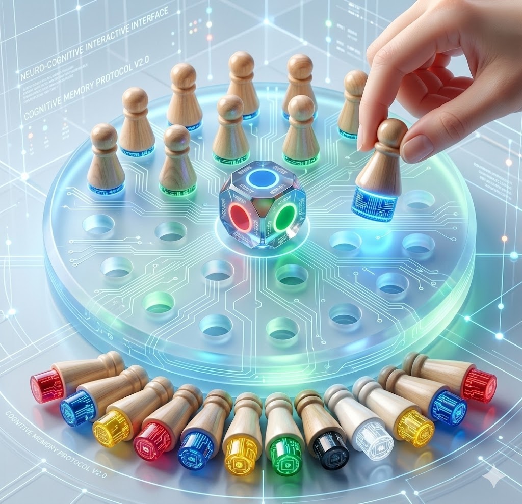 Wooden Memory Match Stick Chess Board Game - Montessori Educational Color Learning Toy - Kids Logic Thinking & Memory Training Puzzle
