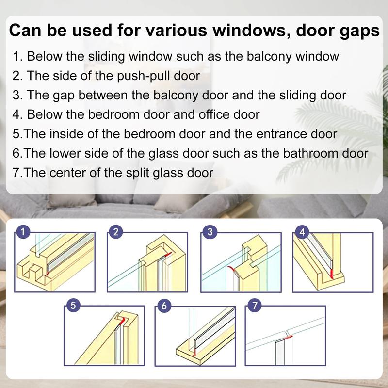 PKNEW® Summer Door Seal Strip – Keep Cool Air In & Block Heat, Dust & Bugs❄️
