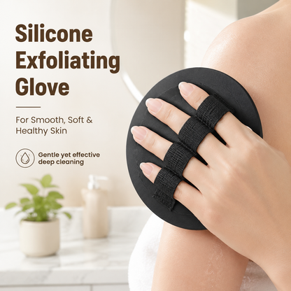 PKNEW® Silicone Exfoliating Shower Gloves – Deep Body Scrubber for Smooth, Soft & Healthy-Looking Skin🛀