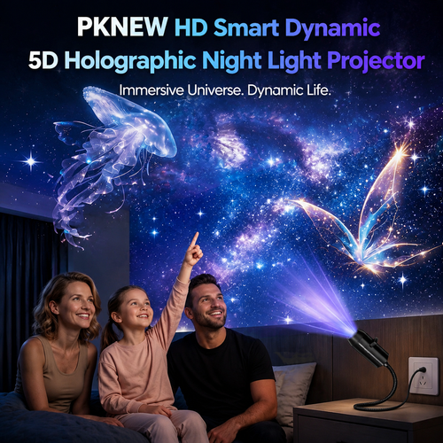 Extra 30% off on sale items | PKNEW® 𝐍𝐄𝐗𝐓-𝐆𝐄𝐍 𝐒𝐌𝐀𝐑𝐓 𝐏𝐑𝐎𝐉𝐄𝐂𝐓𝐈𝐎𝐍 𝐇𝐃 𝐒𝐦𝐚𝐫𝐭 𝐃𝐲𝐧𝐚𝐦𝐢𝐜 𝟓𝐃 𝐇𝐨𝐥𝐨𝐠𝐫𝐚𝐩𝐡𝐢𝐜 𝐍𝐢𝐠𝐡𝐭 𝐋𝐢𝐠𝐡𝐭 𝐏𝐫𝐨𝐣𝐞𝐜𝐭𝐨𝐫
