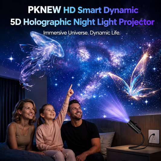 Extra 30% off on sale items | PKNEW® 𝐍𝐄𝐗𝐓-𝐆𝐄𝐍 𝐒𝐌𝐀𝐑𝐓 𝐏𝐑𝐎𝐉𝐄𝐂𝐓𝐈𝐎𝐍 𝐇𝐃 𝐒𝐦𝐚𝐫𝐭 𝐃𝐲𝐧𝐚𝐦𝐢𝐜 𝟓𝐃 𝐇𝐨𝐥𝐨𝐠𝐫𝐚𝐩𝐡𝐢𝐜 𝐍𝐢𝐠𝐡𝐭 𝐋𝐢𝐠𝐡𝐭 𝐏𝐫𝐨𝐣𝐞𝐜𝐭𝐨𝐫