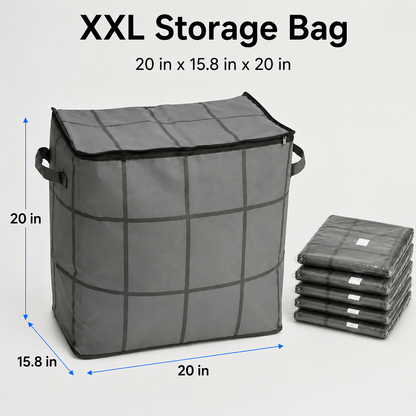 PKNEW® Extra Large Storage Bag – Keep Blankets, Clothes & Bedding Neatly Organized🛍️