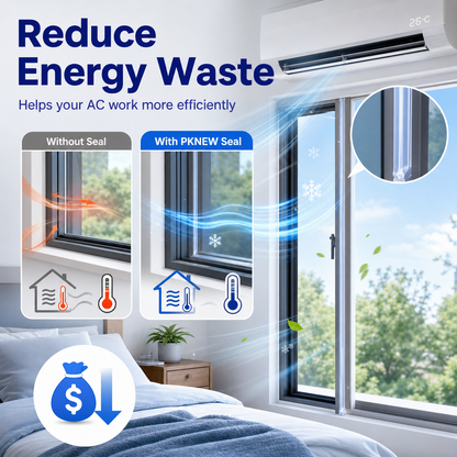 PKNEW® Summer Door Seal Strip – Keep Cool Air In & Block Heat, Dust & Bugs❄️