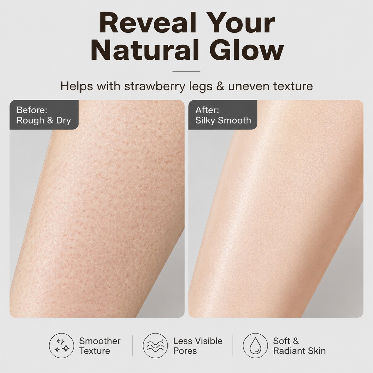 PKNEW® Silicone Exfoliating Shower Gloves – Deep Body Scrubber for Smooth, Soft & Healthy-Looking Skin🛀