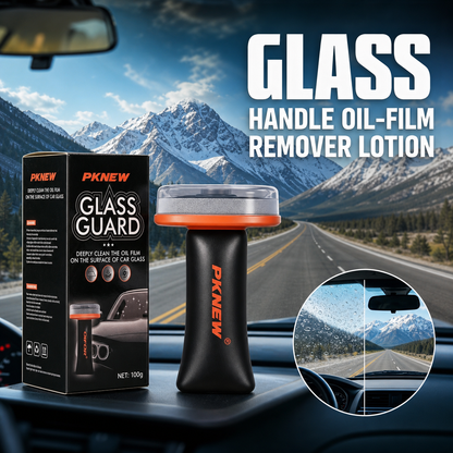 PKNEW® Car Windshield Oil Film Remover – Streak-Free Glass Cleaner for Crystal Clear Visibility🛻