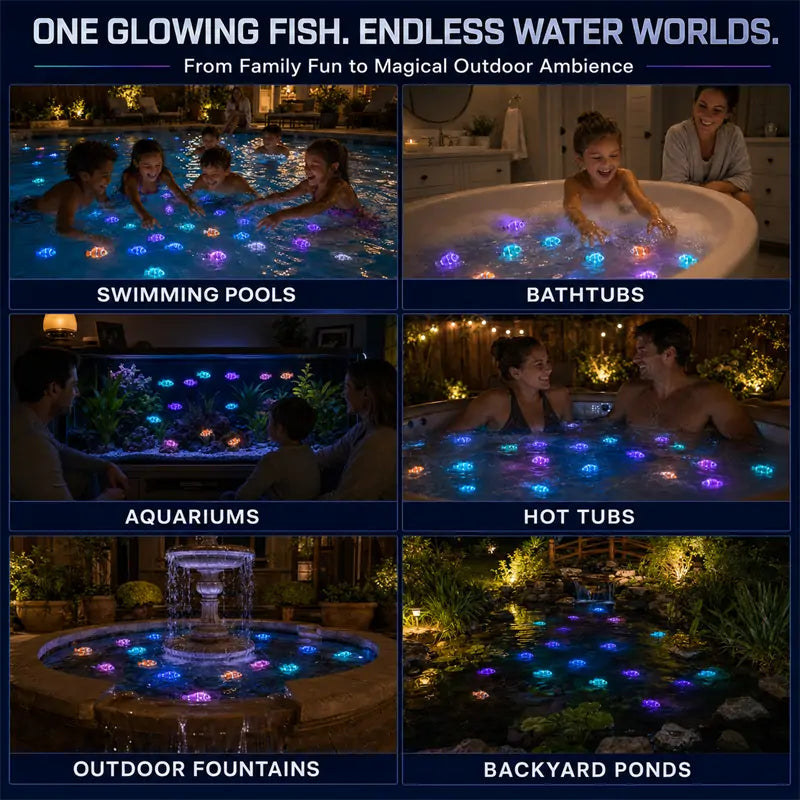 PKNEW® Interactive Light-Up Robotic Toy Fish