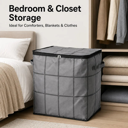 PKNEW® Extra Large Storage Bag – Keep Blankets, Clothes & Bedding Neatly Organized🛍️
