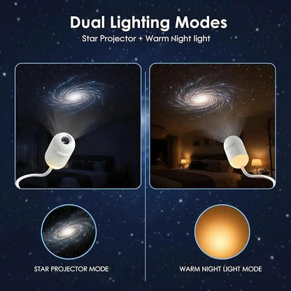 PKNEW® NEXT-GEN SMART PROJECTION HD Smart Dynamic 5D Holographic Night Light Projector💡