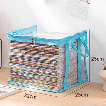⏰🔥LIMITED TIME 40% OFF! 🏠 Transparent Large-Capacity Dustproof & Moisture-Proof Storage Bag – Perfect for Clothes, Toys, Books & More ✨-Navalonixcosh®
